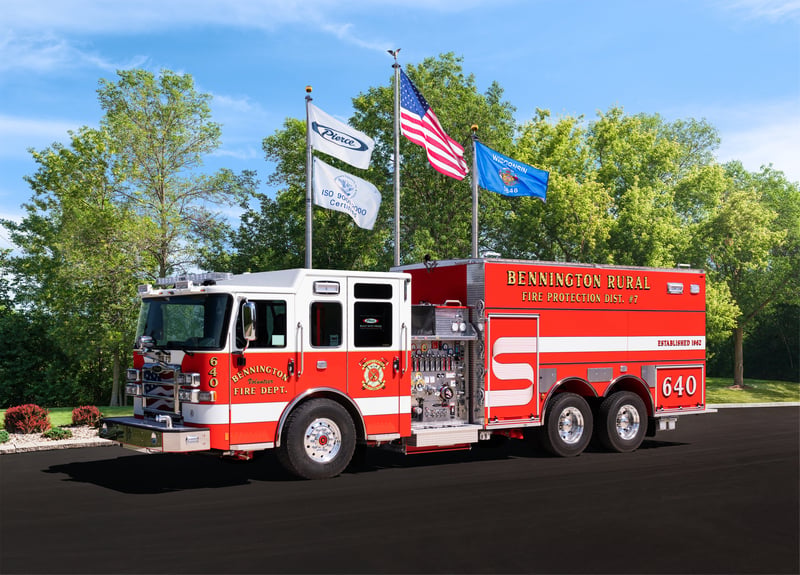 Bennington Fire & Rescue - Tanker – Tanker | Pierce | Bennington, Nebraska