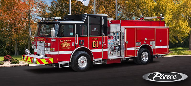 Des Plaines FD, City of - Pumper – Pumper | Pierce | Des Plaines, Illinois