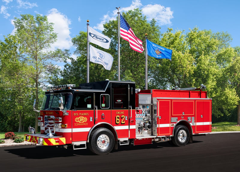 City of Des Plaines Fire Department - Pumper – Pumper | Pierce | Des Plaines, Illinois