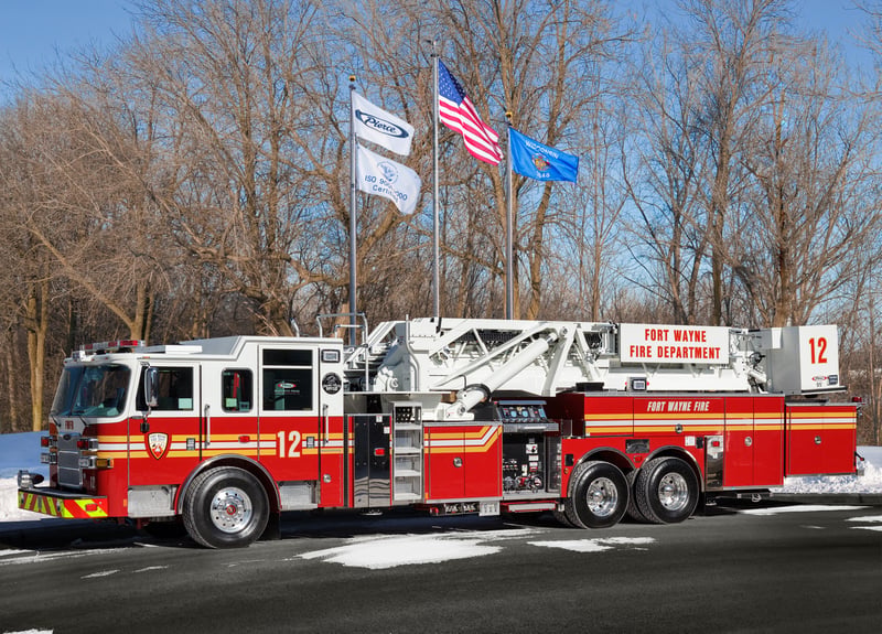 Fort Wayne Fire Department - Aerial – Aerial | Pierce | Fort Wayne, Indiana