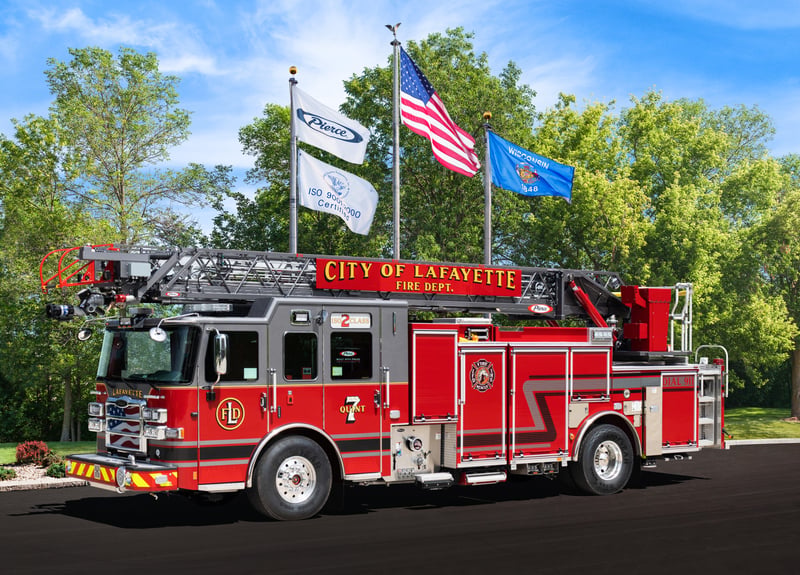 Lafayette Fire Department - Aerial – Aerial | Pierce | Lafayette, Indiana