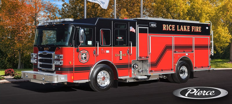 City of Rice Lake - Pumper – Pumper | Pierce | Duluth, Minnesota