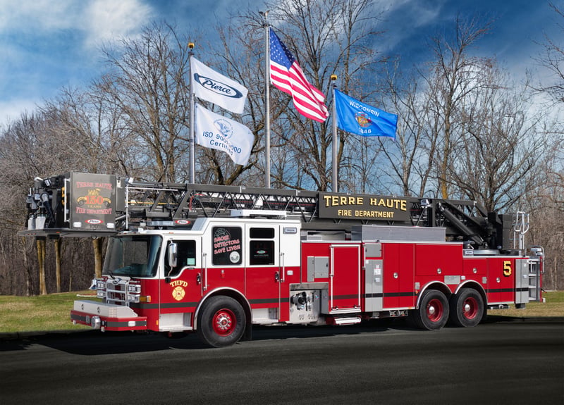 Terre Haute Fire Department - Aerial – Aerial | Pierce | Terre haute, Indiana