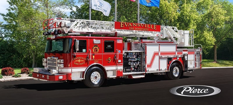 Evansville Fire Department - Aerial – Aerial | Pierce | Evansville, Indiana