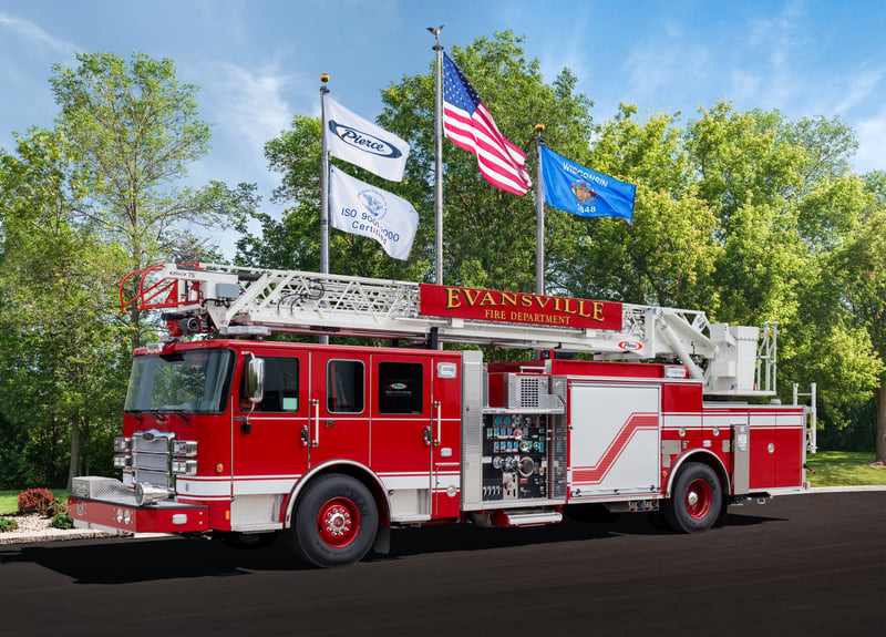 Evansville Fire Department - Aerial – Aerial | Pierce | Evansville, Indiana