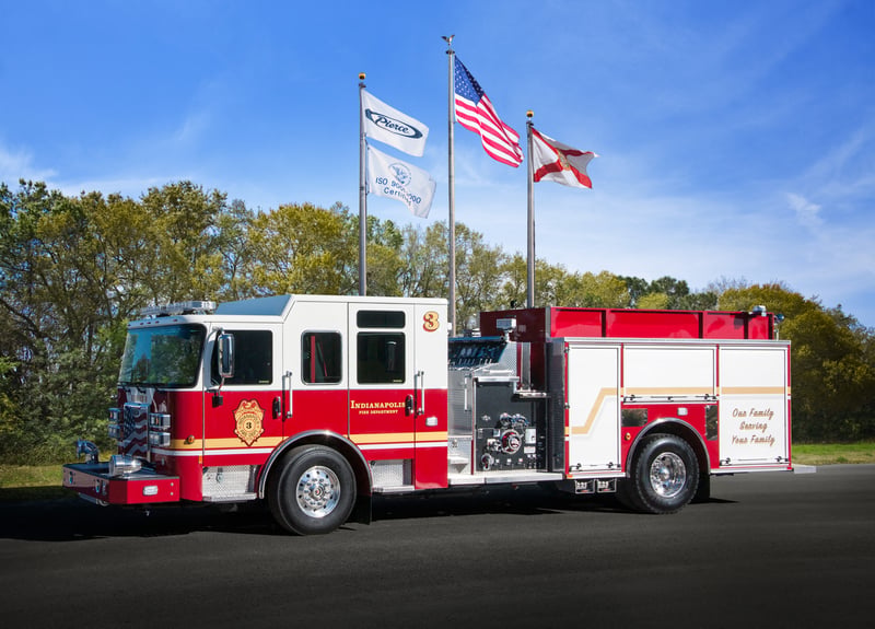 Indianapolis Fire Department - Pumper – Pumper | Pierce | Indianapolis, Indiana
