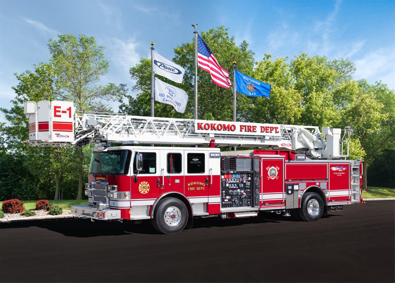 Kokomo Fire Department - Aerial – Aerial | Pierce | Kokomo, Indiana
