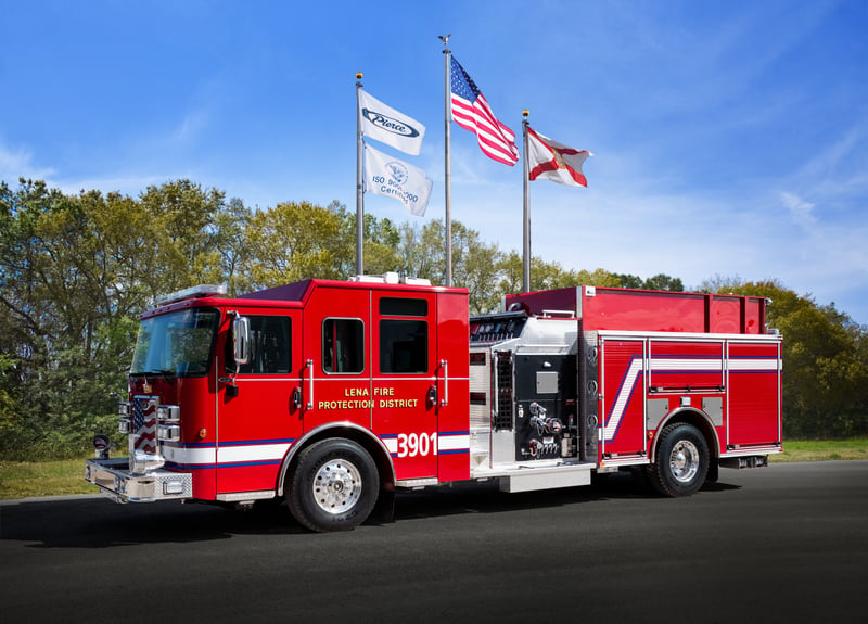 Lena Volunteer Fire Department - Pumper – Pumper | Pierce | Lena, Illinois