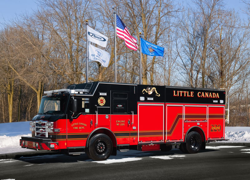 Little Canada Fire Department - Pumper – Pumper | Pierce | Little Canada, Minnesota