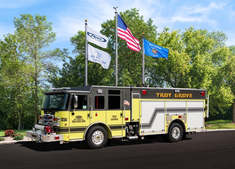 Troy Grove Fire Protection District - Pumper – Pumper | Pierce | Troy Grove, Illinois