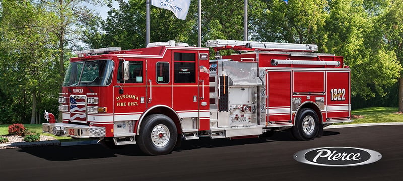 Minooka Fire Protection District - Pumper – Pumper | Pierce | Minooka, Illinois