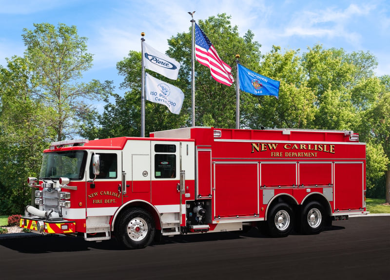 New Carlisle Fire Department - Tanker – Tanker | Pierce | New Carlisle, Indiana