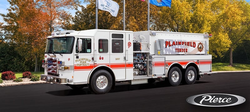 Plainfield Fire Protection District - Tanker – Tanker | Pierce | Plainfield, Illinois