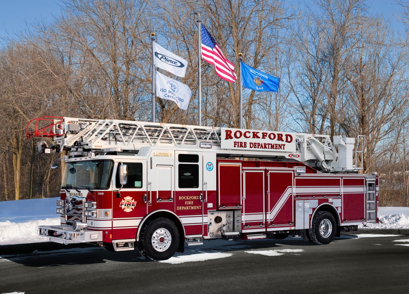 Rockford Fire Department - Aerial – Aerial | Pierce | Rockford, Illinois