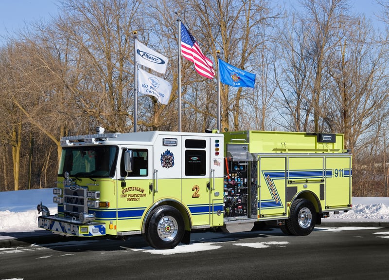 Sherman Fire Protection District - Pumper – Pumper | Pierce | SHERMAN, Illinois