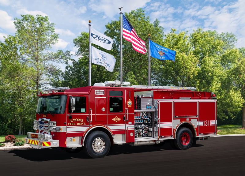 Lyons Fire Department - Pumper – Pumper | Pierce | Lyons, Illinois