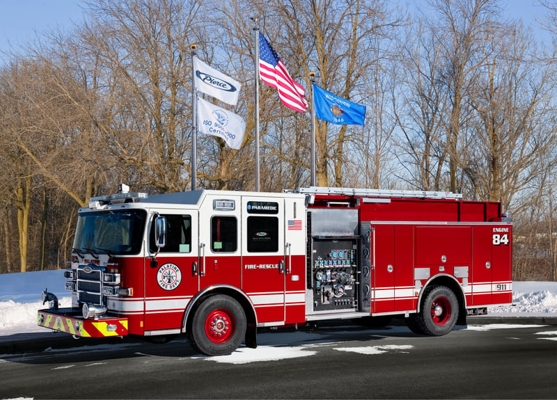 Palatine Fire Department - Pumper – Pumper | Pierce | Palatine, Illinois