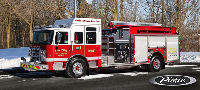 Coal Valley Fire Protection District - Pumper – Pumper | Pierce | Coal Valley, Illinois