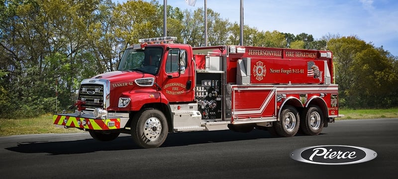 Jeffersonville Fire Department - Tanker – Tanker | Pierce | Jeffersonville, Indiana