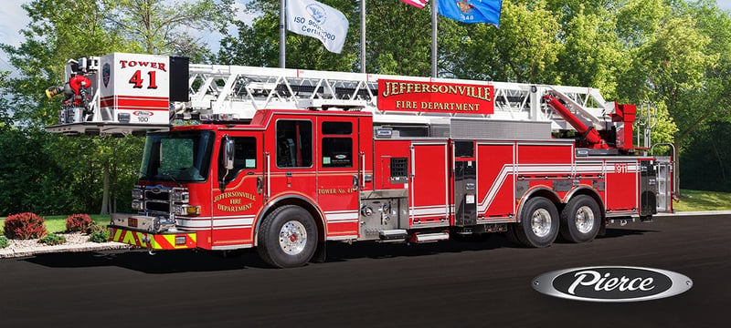 Jeffersonville Fire Department - Aerial – Aerial | Pierce | Jeffersonville, Indiana