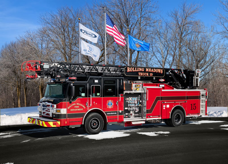 Rolling Meadows Fire Department - Aerial – Aerial | Pierce | Rolling Meadows, Illinois
