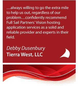 Tierra West, Deltek Vision Hosting 