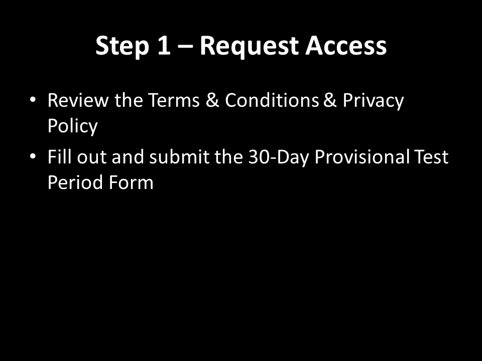 Request Access