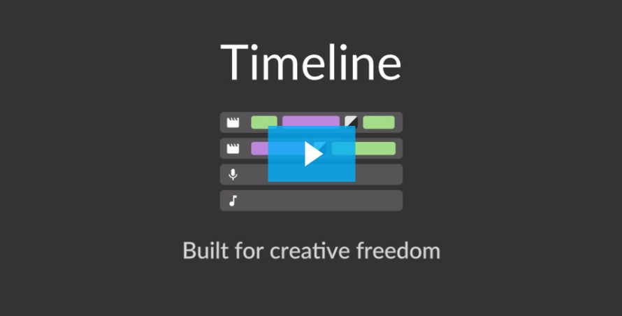 Timeline Editing Mode Online Video Editor For Web Mobile