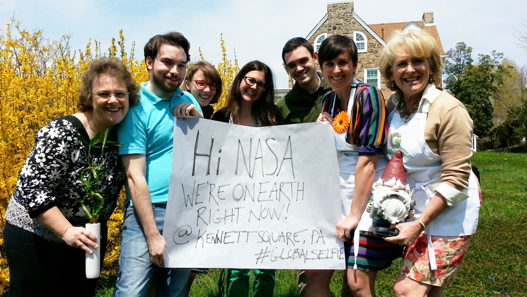 garden media group, earth day 2014, #globalselfie, let others tell your story, interaction, interacting with brands, 