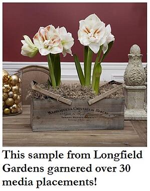 Longfield Gardens, sample program, connect with media influencers tips, media relations how to, longfield gardens,