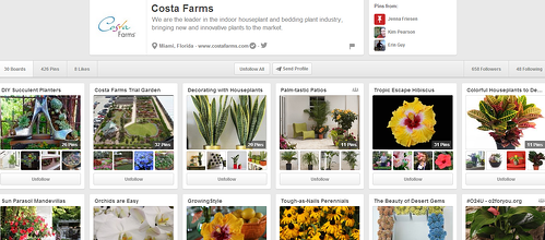 Costa Farms on Pinterest