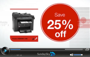 SmartVideo Ad Promotion Office Depot