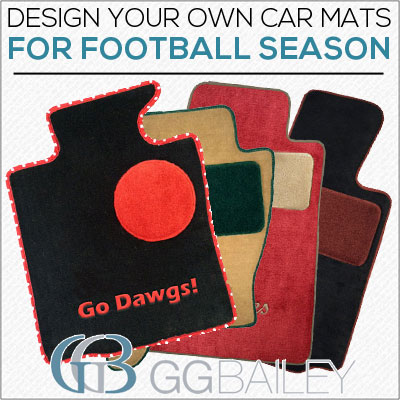 Support Your Football Team With Custom Design Car Mats