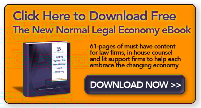 getting value new normal legal economy inhouse counsel lit support