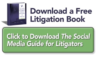 social media book for lawyers attorneys litigators litigation support law