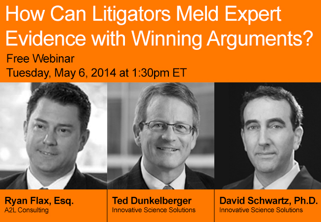 Integrating Expert Evidence and Argument in Complex Cases Webinar