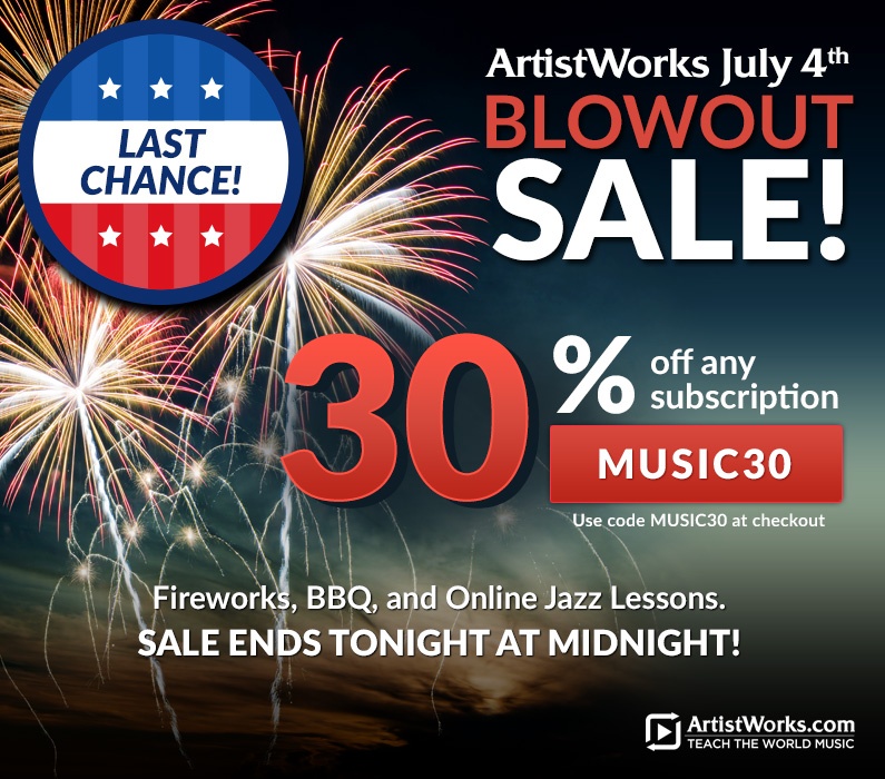 Use code MUSIC30 to get 30% off any subscription!