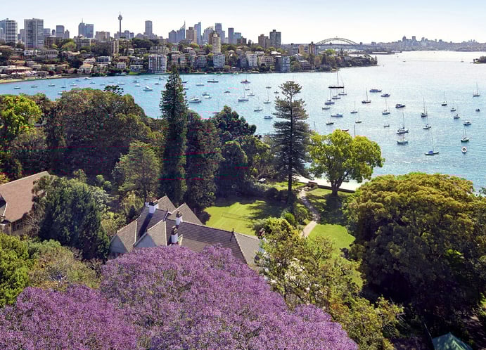 Elaine Gardens is the last of Sydney Harbour’s available grand beachfront estates. Elaine Gardens is the last of Sydney Harbour’s available grand beachfront estates.