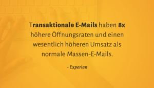 E-Mail-Marketing / Transaktionale E-Mails