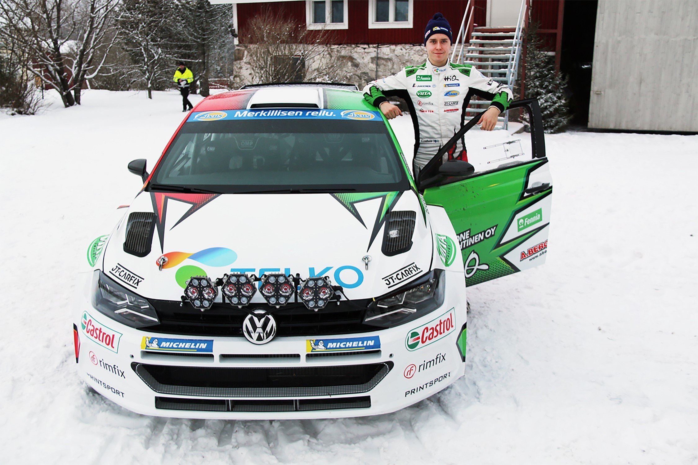 Emil Lindholm Arctic Rally 2019
