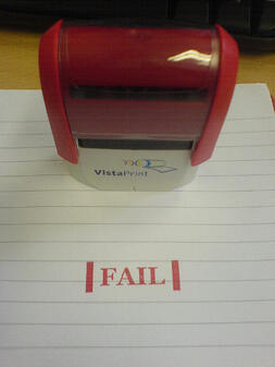 Fail stamp
