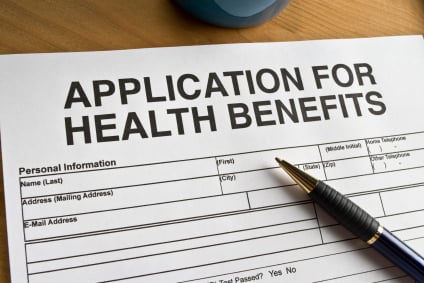 application for health benefits