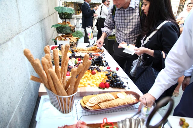 Bryant Park Grill Provided a Delicious Food Spread