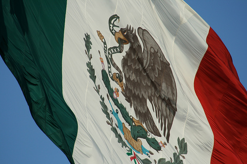 Mexico Flag Sonora Border Region