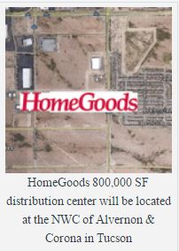 Homegoods tucson distribution site