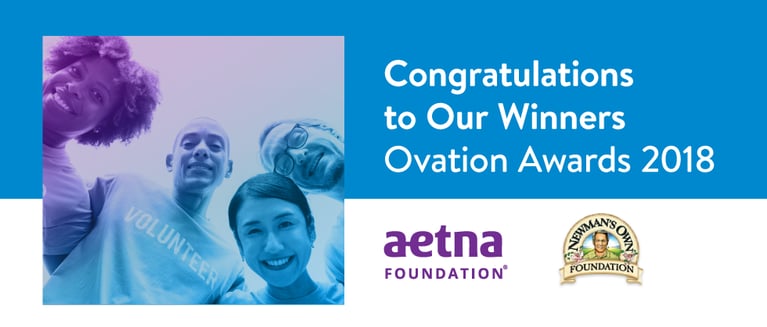 Ovation Awards Winners 2018: Aetna Foundation and Newman's Own Foundation