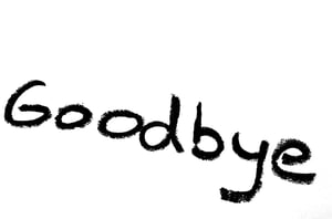 word goodbye