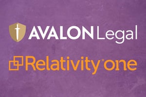 Avalon Legal and RelativityOne logos