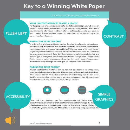 White Paper Format for Content Campaigns