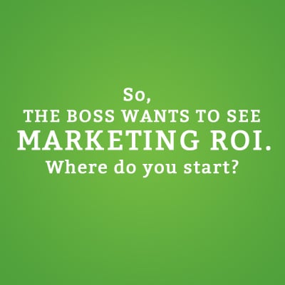 how to measure marketing roi